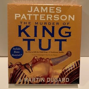 NWT JAMES PATTERSON: THE MURDER OF KING TUT AUDIO BOOK.